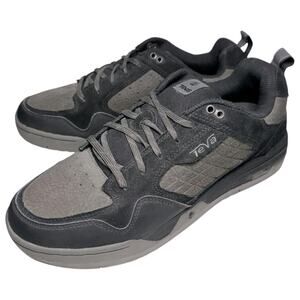 Teva Men’s Size 10.5 Black Gray Pinner Performance Bike Shoes Sneakers